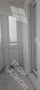 Остекление балкона лодочка