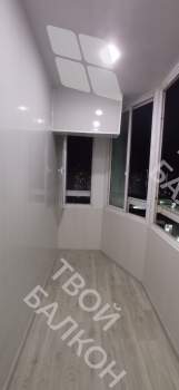 Остекление балкона лодочка