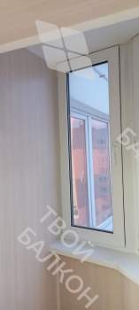 Отделка балкона с утеплением в доме серии п-111м