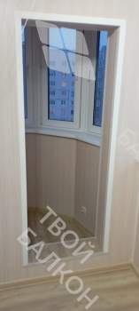 Отделка балкона с утеплением в доме серии п-111м