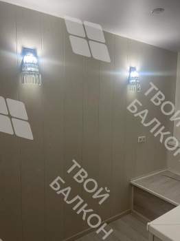 Отделка балкона с утеплением