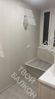 Отделка балкона с утеплением