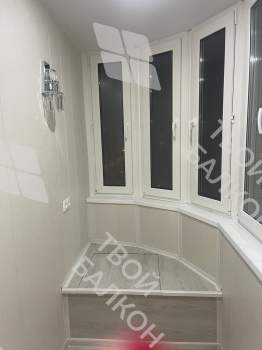 Отделка балкона с утеплением