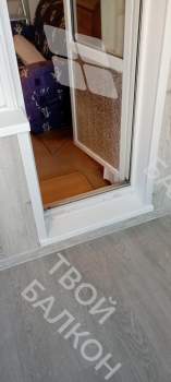 Отделка балкона с утепление в многоквартирном доме
