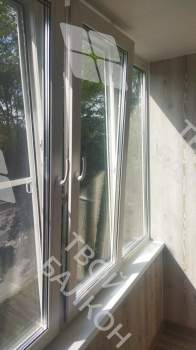 Отделка балкона с утеплением в многоквартирном доме