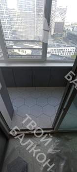 Установка шкафа на балконе