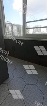 Установка шкафа на балконе