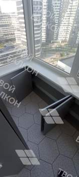 Установка шкафа на балконе