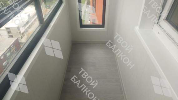 Отделка балкона в многоквартирном доме