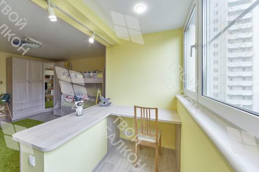 Совмещение балкона с комнатой и утепление