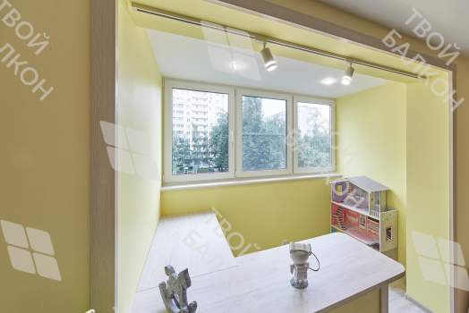 Совмещение балкона с комнатой и утепление