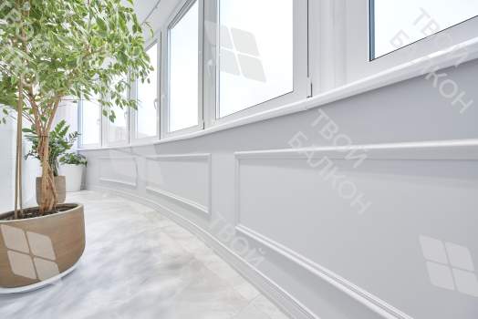 Утепление балкона с отделкой гипсокартоном