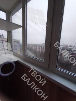 Отделка с утеплением балкона в панельном доме