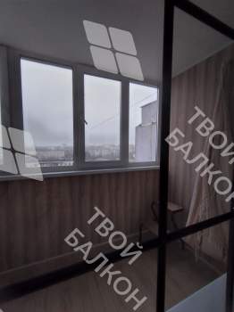 Отделка с утеплением балкона в панельном доме