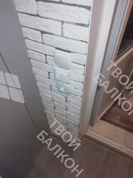 Отделка с утеплением балкона в панельном доме