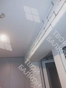 Отделка с утеплением балкона в панельном доме