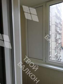 Остекление и отделка эркерной лоджии под ключ