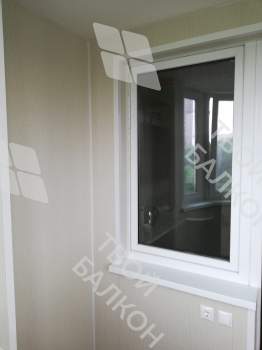 Остекление и отделка эркерной лоджии под ключ