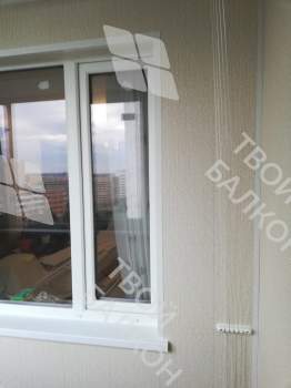 Отделка балкона Сапожок под ключ с утеплением