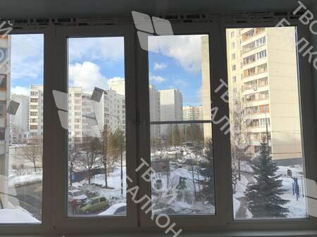 Остекление и отделка двух балконов