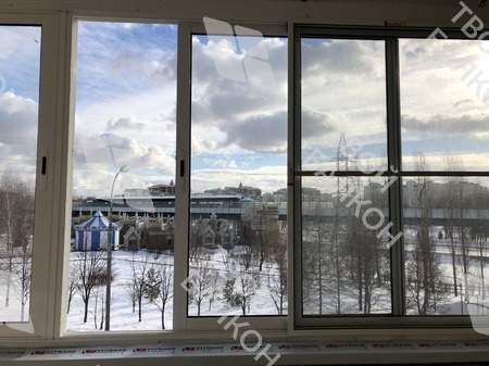 Остекление и отделка двух балконов