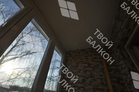 Отделка с утеплением балкона в панельном доме