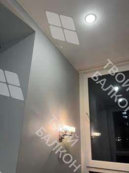 Отделка и утепление балкона Каблук в доме серии ПТ-44