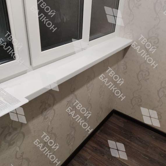 Остекление и отделка балкона под ключ панелями ПВХ и ламинатом