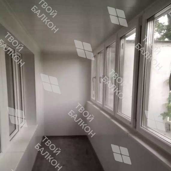 Остекление балкона и установка балконного блока