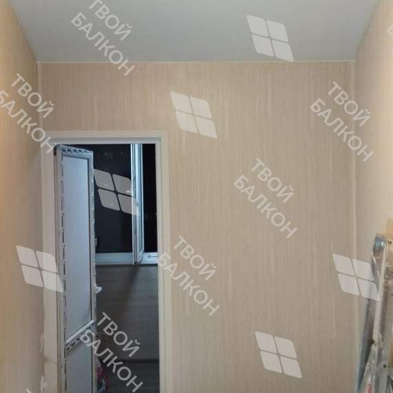 Отделка балкона с утепление в многоквартирном доме