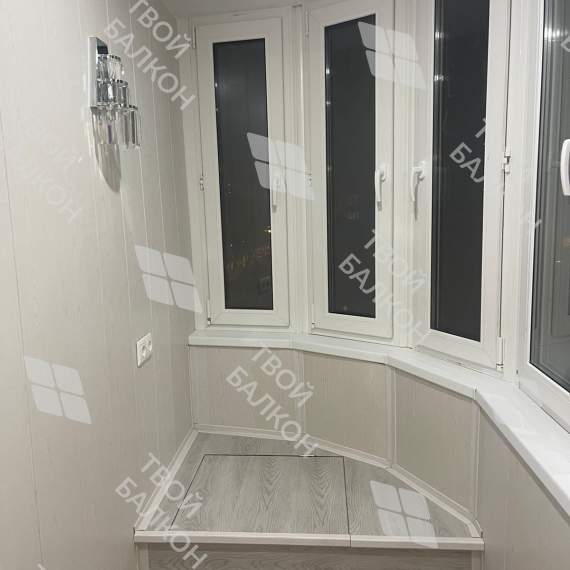 Отделка балкона с утеплением