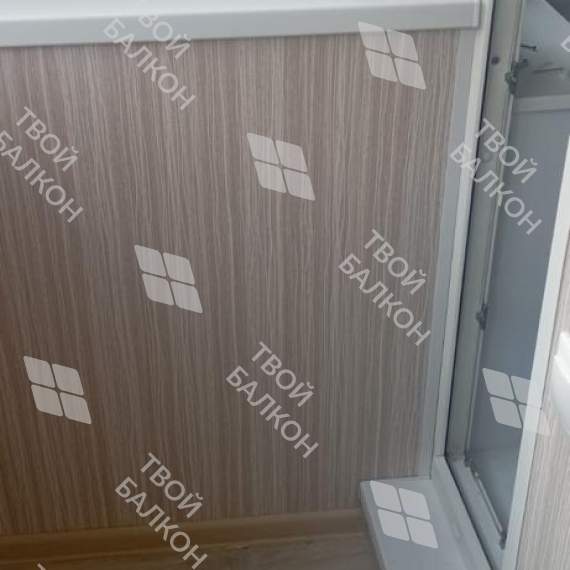 Отделка балкона с утепление в многоквартирном доме