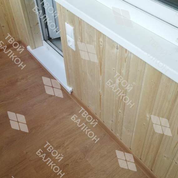 Отделка балкона в многоквартирном доме 
